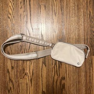 Lululemon Cream Belt Bag